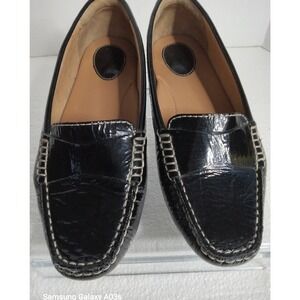Clarks Artisian Size 8 Leather Loafers Driving Moccasins Slip On Shoes